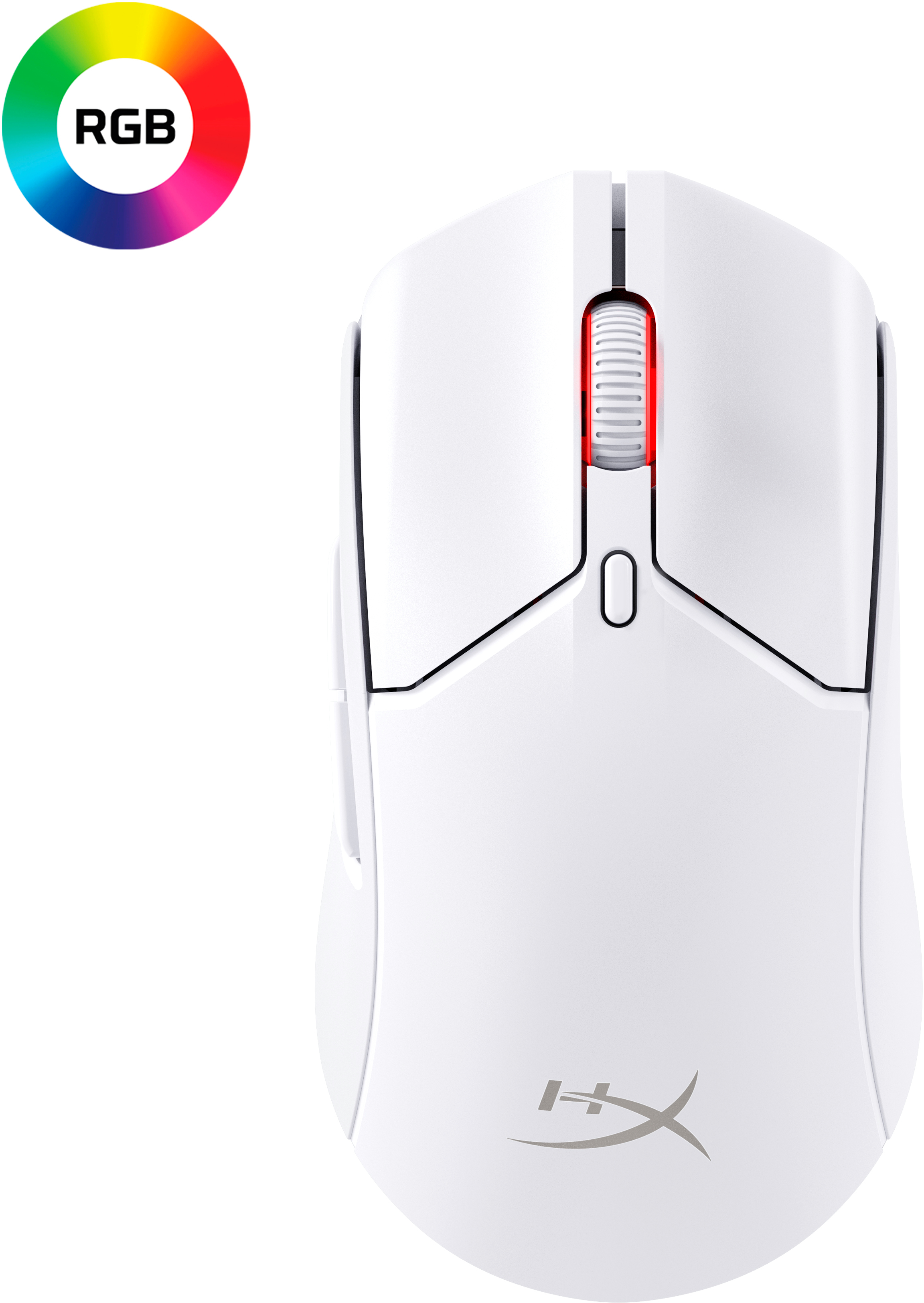 Мышь беспроводная игровая HyperX Pulsefire Haste 2 Wireless White (6N0A9AA) - Фото 1