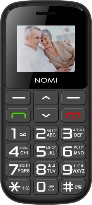 Мобильный телефон Nomi i1871 Dual Sim Black - Фото 1