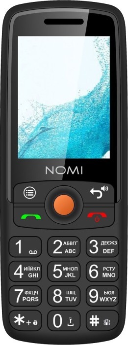 Мобильный телефон Nomi i2440 Black - Фото 1