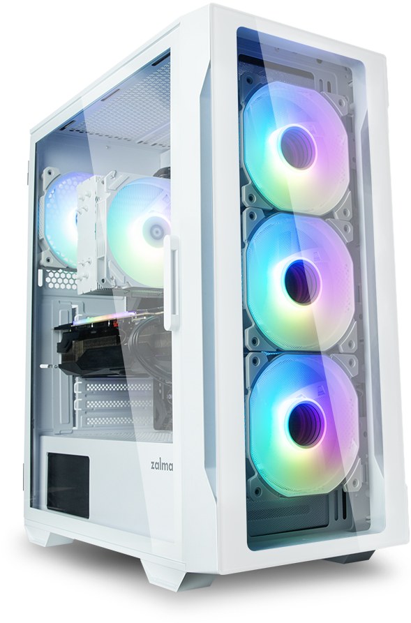 Корпус Zalman i3 NEO TG White - Фото 1