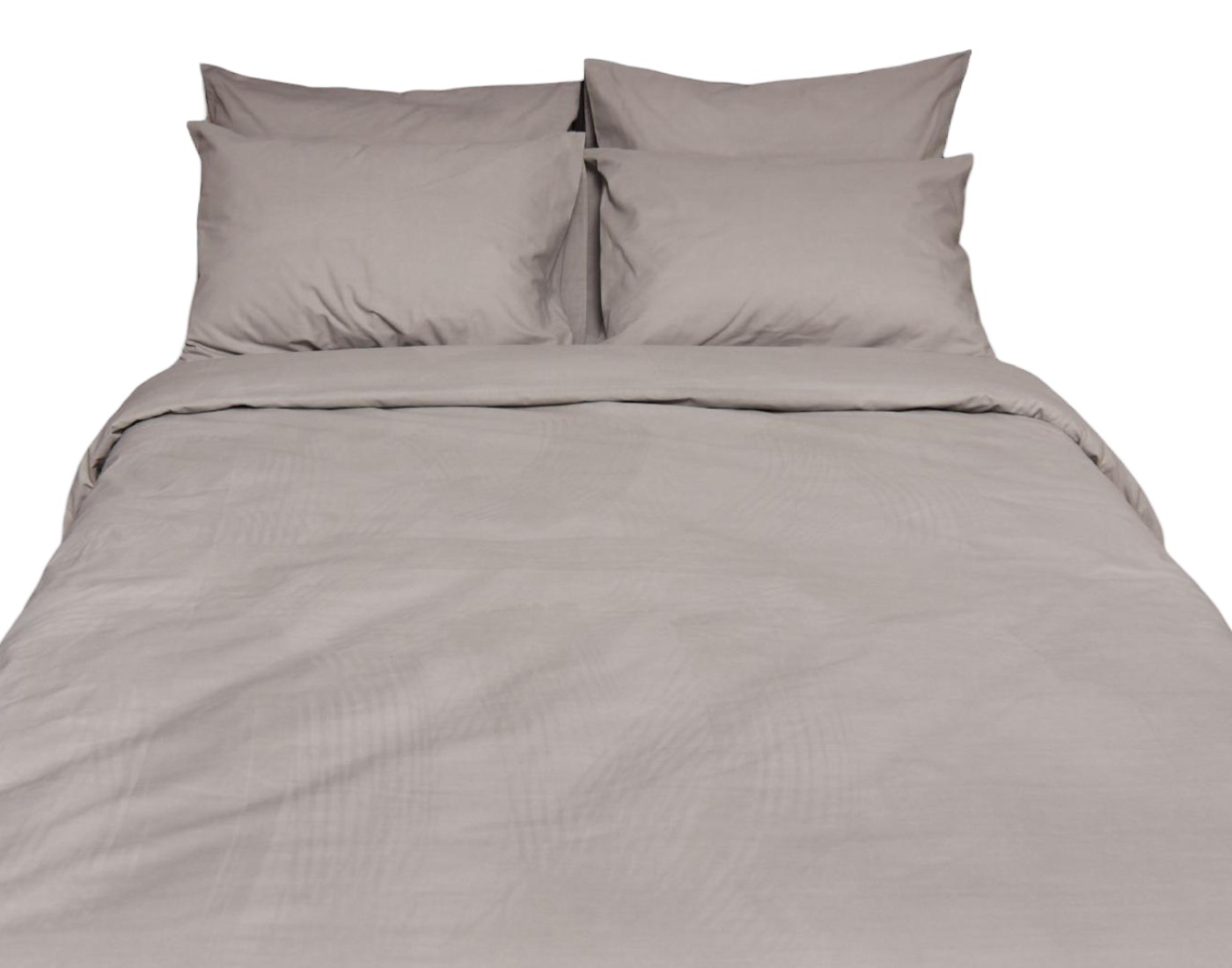 Комплект постельного белья Moon&Star 160х220х2 нав. 4х70х70 Gray Бязь Gold Люкс (MS-820001147) - Фото 1