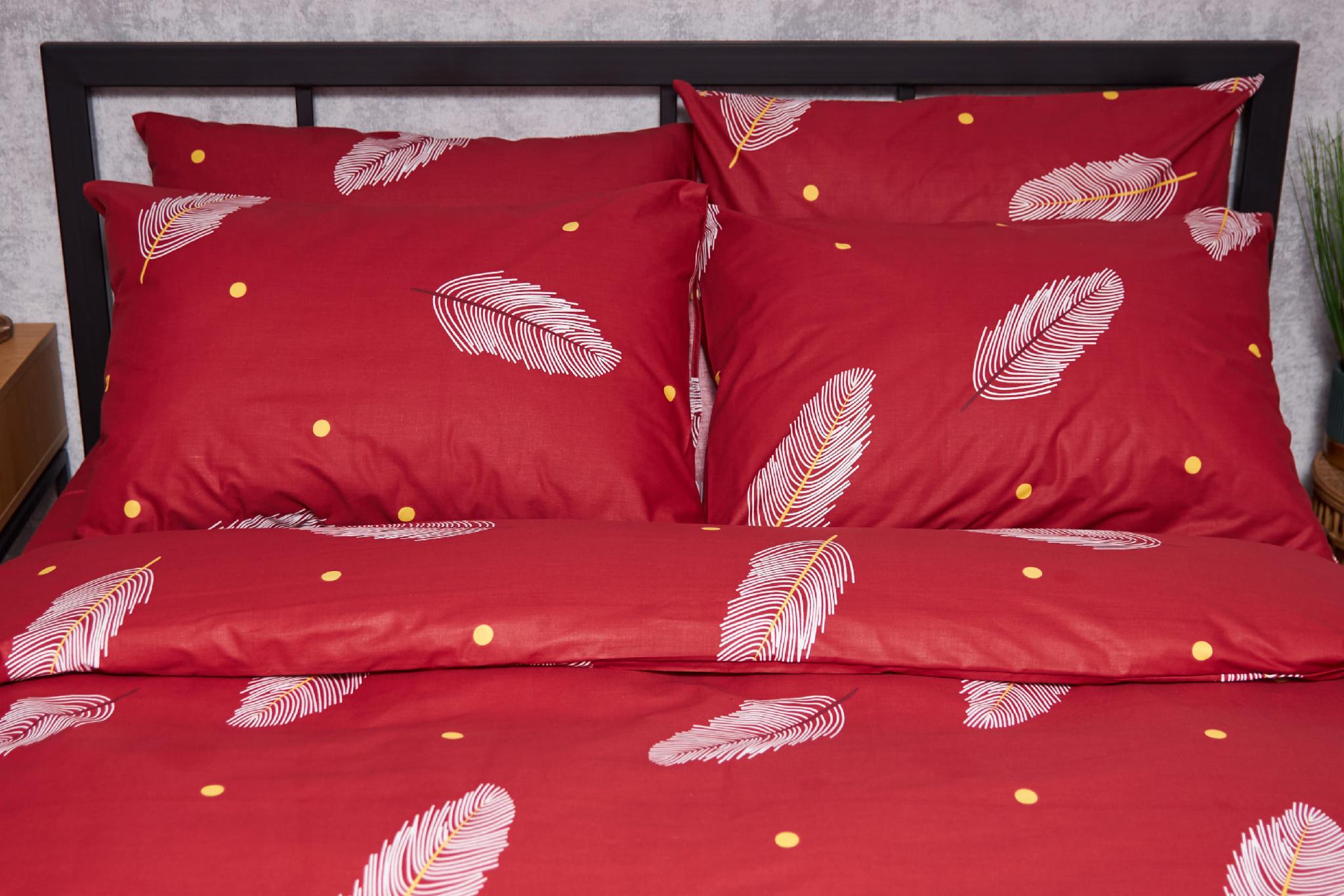 Комплект постільної білизни Moon&Star Бязь Gold Люкс Lipstick 175х210 (MS-820004206) - Фото 1