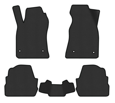 EVA коврики в салон авто EVAtech для A6 (C5) 4WD Restyling Audi 2001-2004 2 поколение Combi EU (AU34128CLB5TL4RBB) - Фото 1