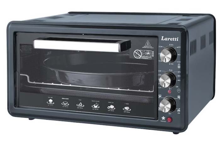 Печь электрическая LARETTI LR-EC3912 Graphite - Фото 1