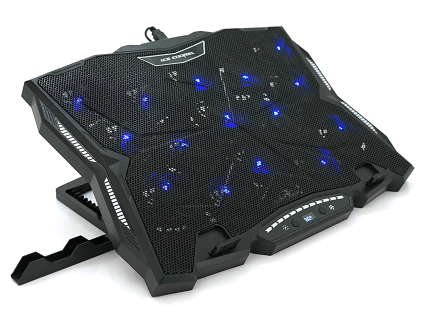 Підставка під ноутбук охолоджуюча IceCoorel K12 10-17" - Фото 1