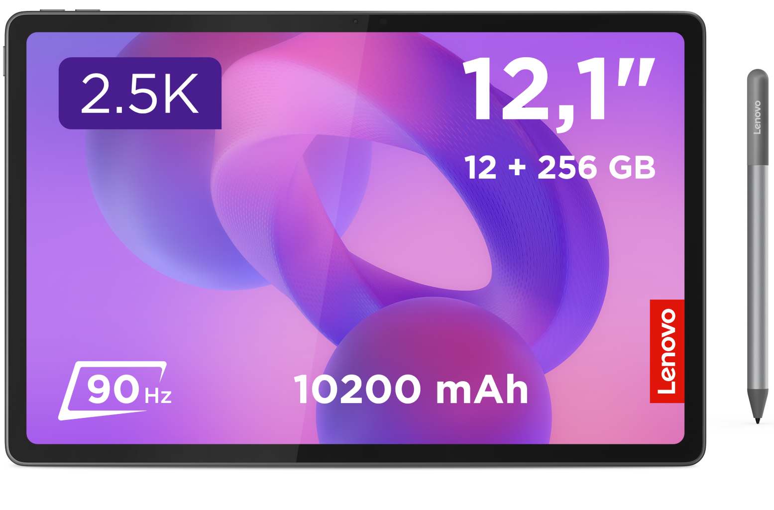 Планшет Lenovo Idea Tab Plus 12/256 WiFi Luna Grey + Pen (ZAG70210UA)