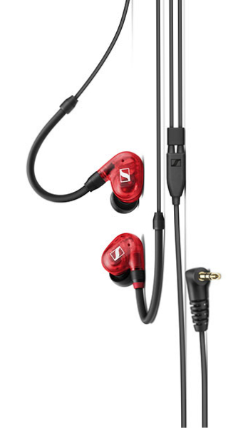 Наушники вкладыши проводные Sennheiser IE 100 PRO Red - Фото 1