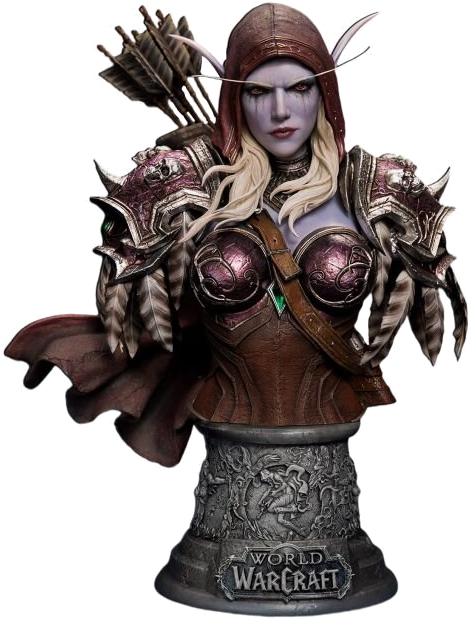 Купить Коллекционная фигурка Infinity Studio WORLD OF WARCRAFT Sylvanas Windrunner Bust Scale 1/3 (Варкрафт) (IFG0017) - Фото 1 Коллекционная фигурка Infinity Studio WORLD OF WARCRAFT Sylvanas Windrunner Bust Scale 1/3 (Варкрафт) (IFG0017) - Фото 1