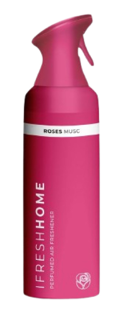 Освежитель воздуха аэрозольный iFresh Rose musc 250 мл (4820268102782) - Фото 1