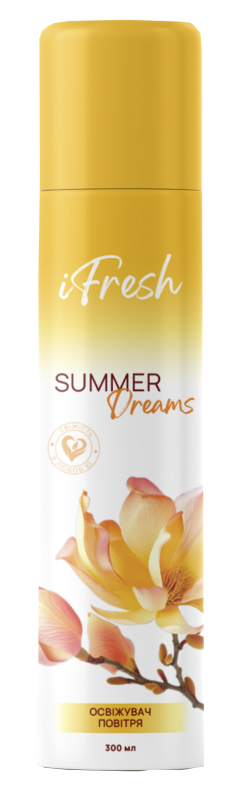 Освежитель воздуха аэрозольный iFresh summer dreams  300 мл (4820268102959) - Фото 1