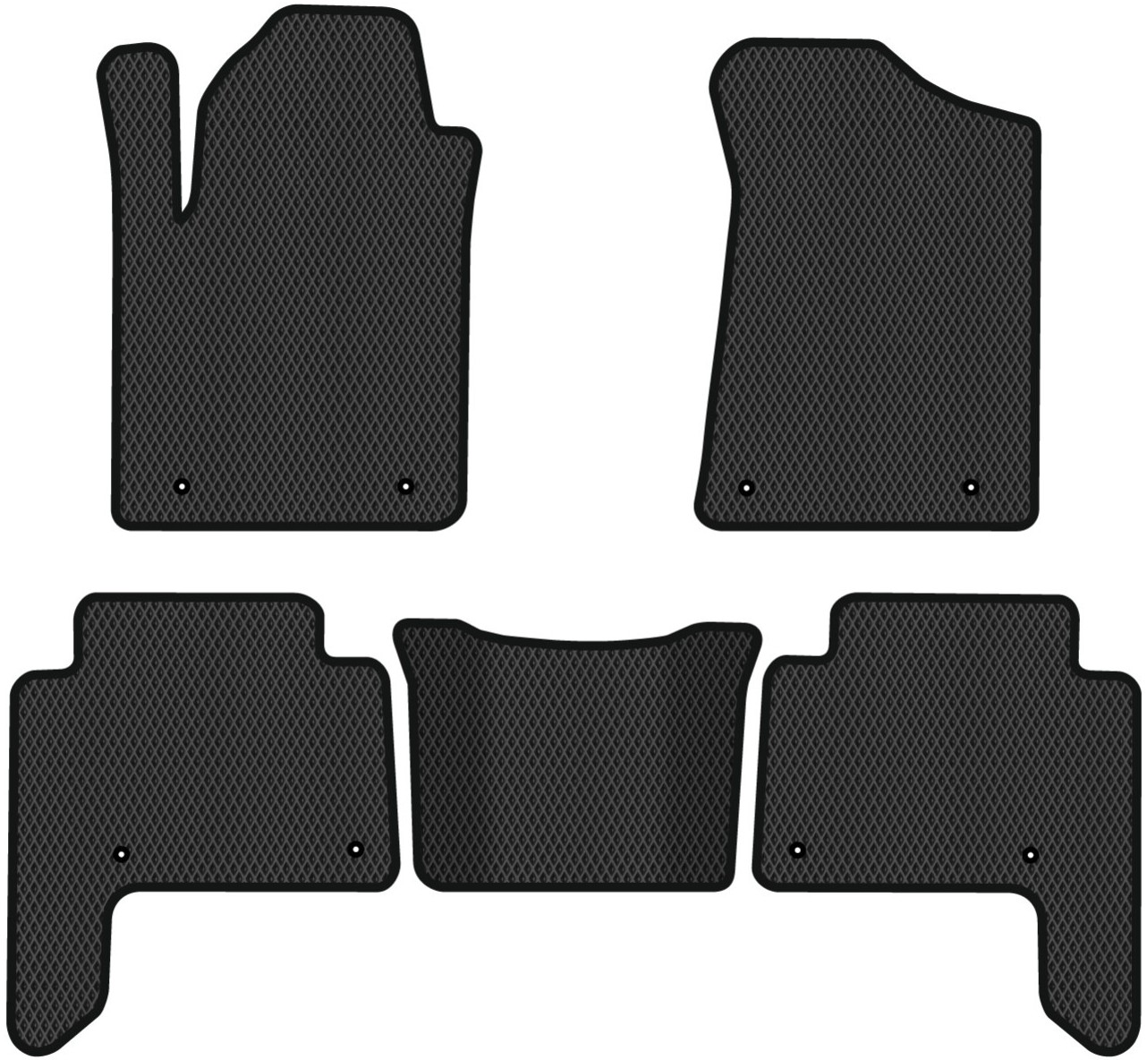 EVA килимки в салон авто EVAtech для QX80 8 seats Infiniti 2013-2018 2 покоління SUV EU II13367CV5LA8RBB - Фото 1