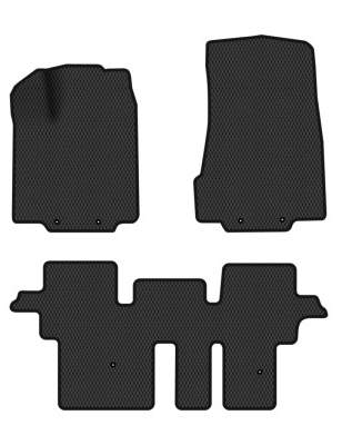 EVA коврики в салон авто EVAtech для QX60 Infiniti 2012-2021 1 поколение SUV EU II1926ZD3LA6RBB - Фото 1