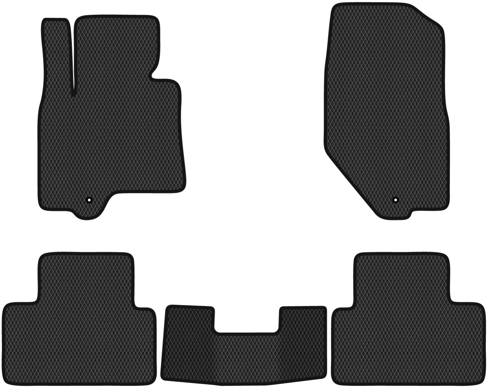 EVA килимки в салон авто EVAtech для FX (S51) Infiniti 2008-2013 2 покоління SUV EU II21529C5LA2RBB - Фото 1