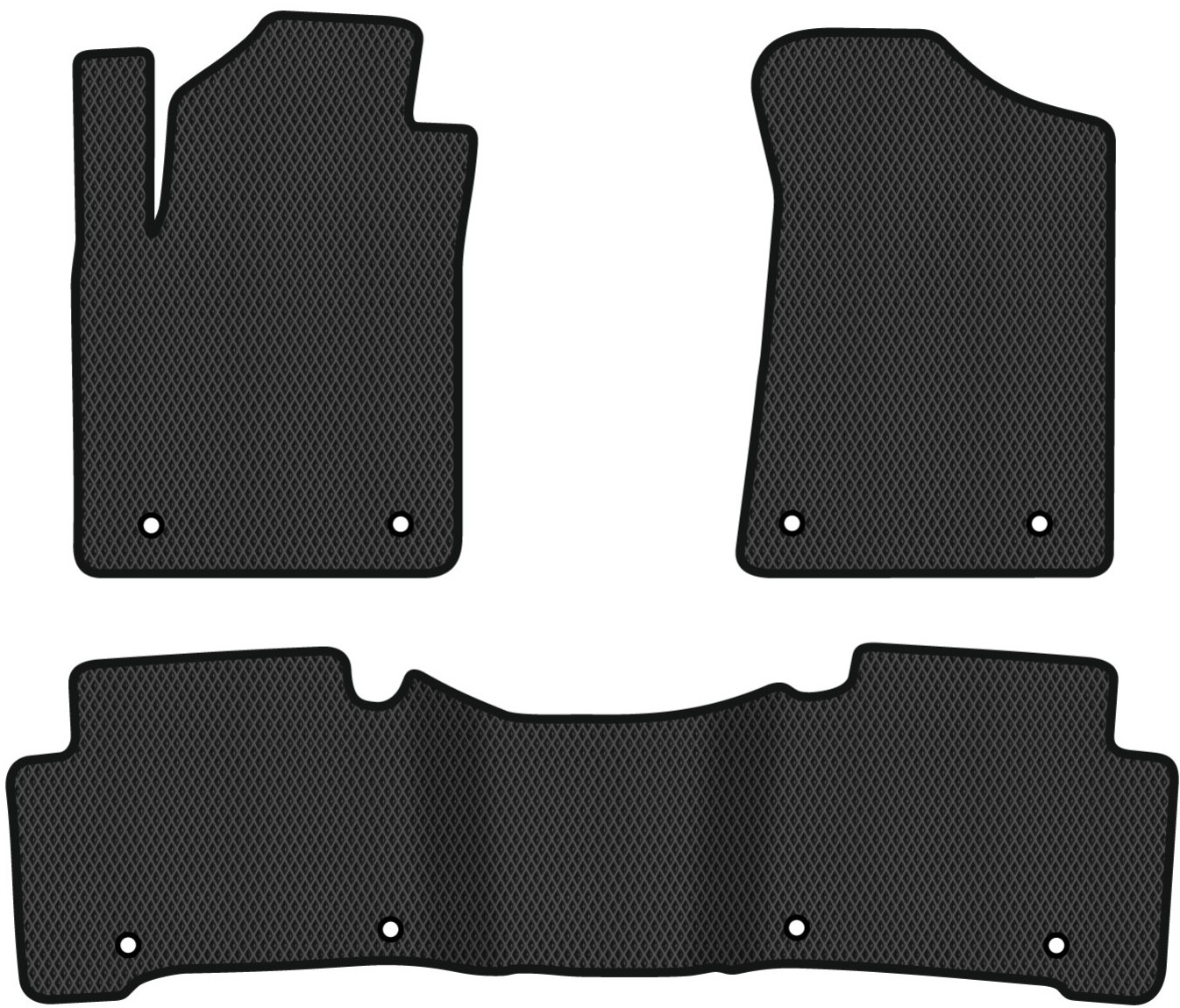 EVA коврики в салон авто EVAtech для QX80 Restyling Infiniti 2018 2 поколение SUV Japan II42465ZVF3AV8RBB - Фото 1