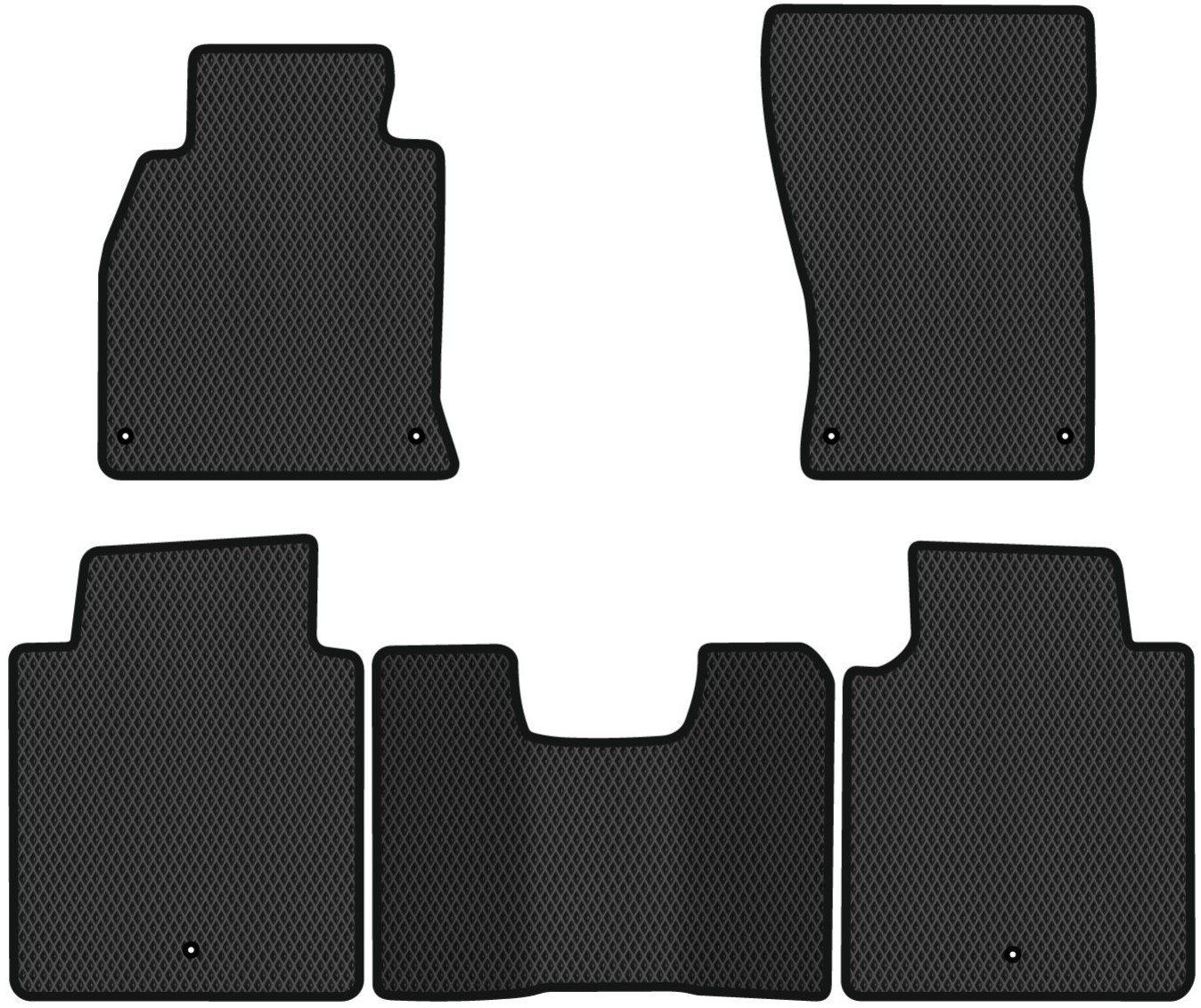 EVA коврики в салон авто EVAtech для M (Y51) (Q70) Long Infiniti 2010 3 поколение Sedan EU II43805CB5LA5RBB - Фото 1