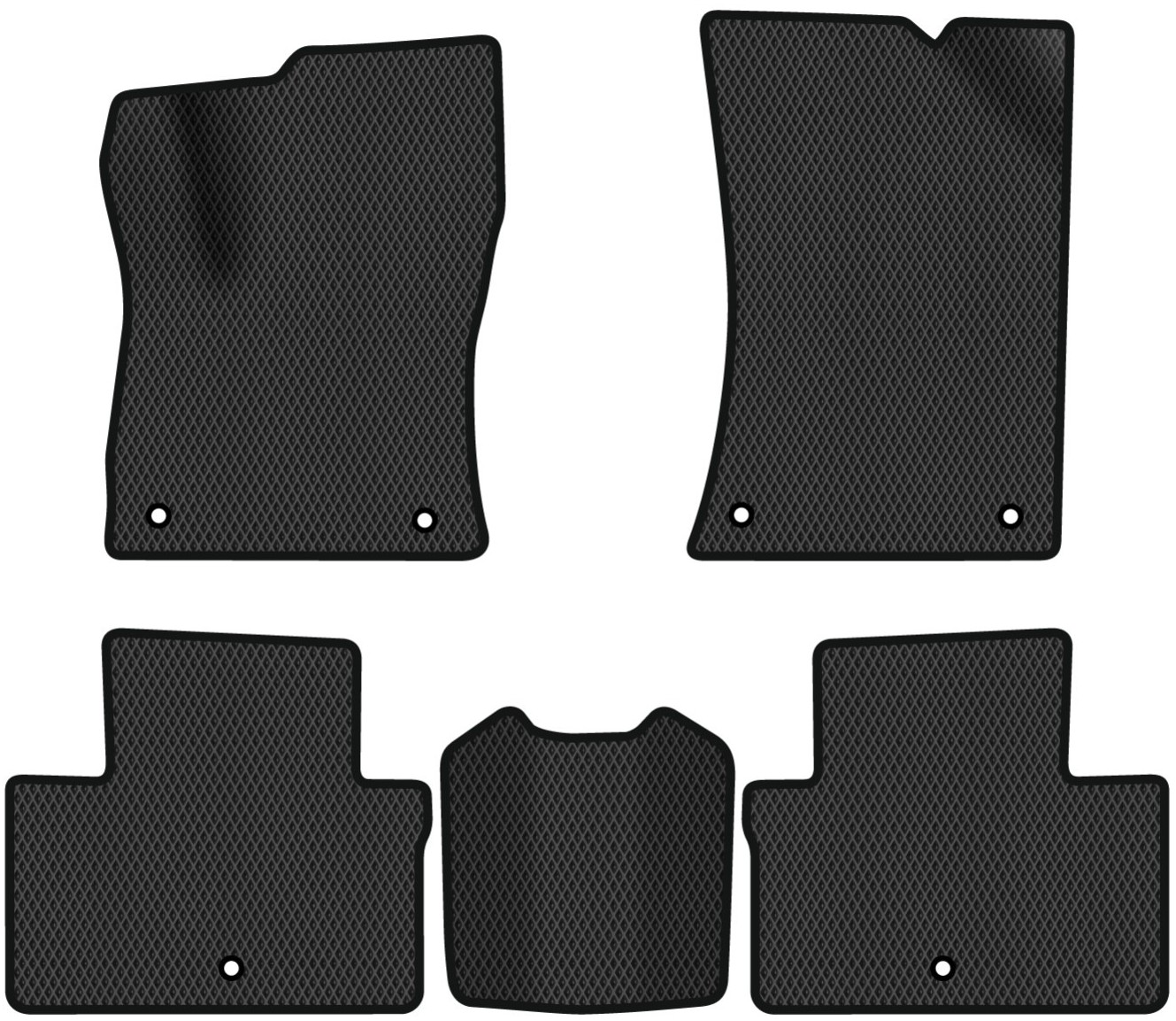 EVA коврики в салон авто EVAtech для QX55 (J55) Infiniti 2021 2 поколение SUV EU II43894CD5AV6RBB - Фото 1