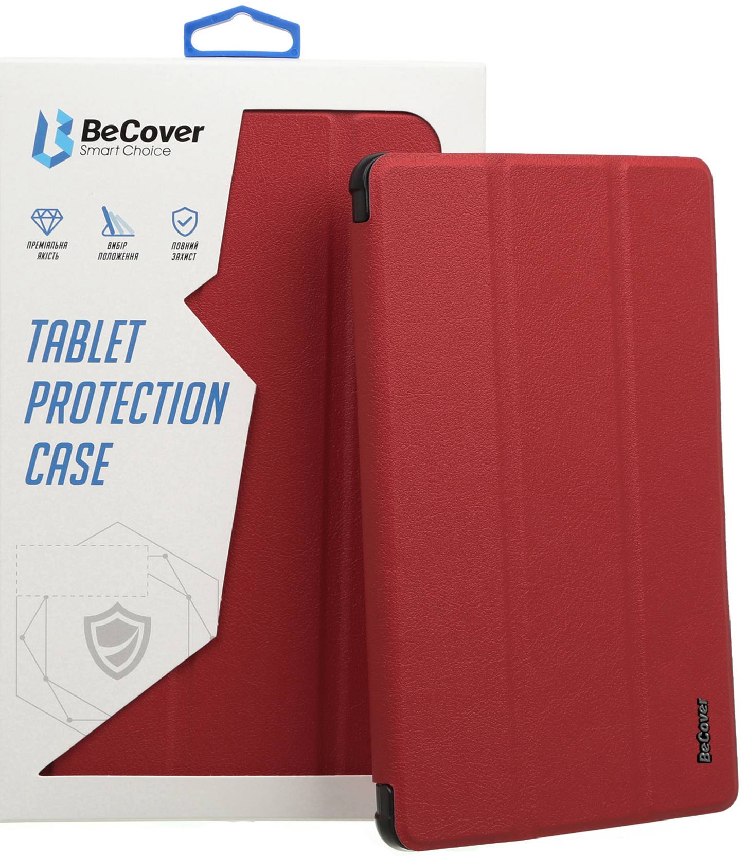 Чехол для планшета BeCover Smart Case for Lenovo Tab M11 (2024) TB-TB330FU/Xiaoxin Pad 11 (2024) 11"" Red Wine (710458) - Фото 1