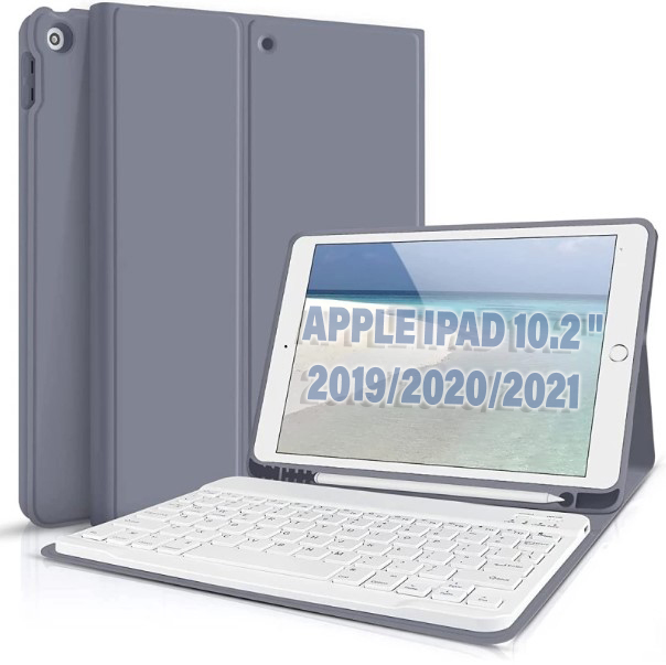 Чехол-клавиатура для планшета BeCover Apple iPad 10.2 2019/2020/2021 Purple (711138) - Фото 1