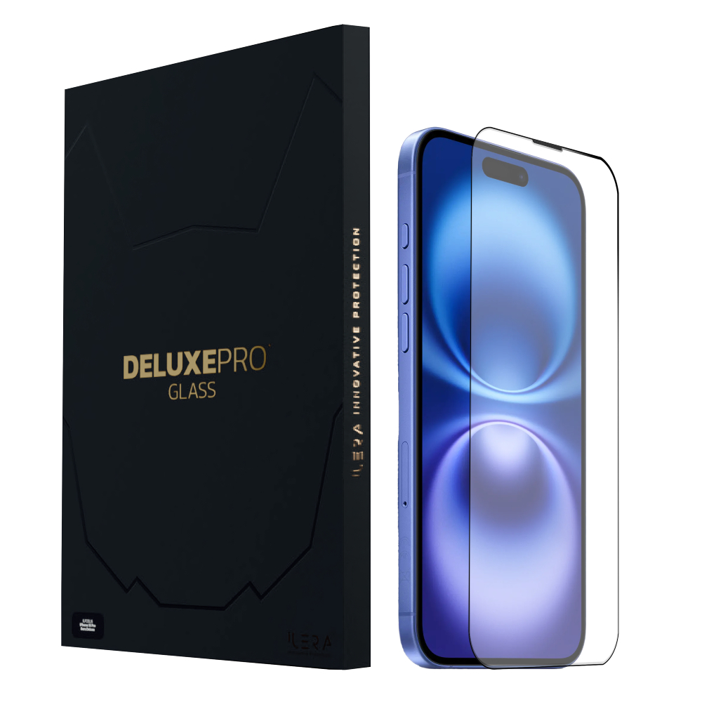 Защитное стекло для смартфона ILera Deluxe Frosted Glass iPhone 16 (iLFrDL16) - Фото 1