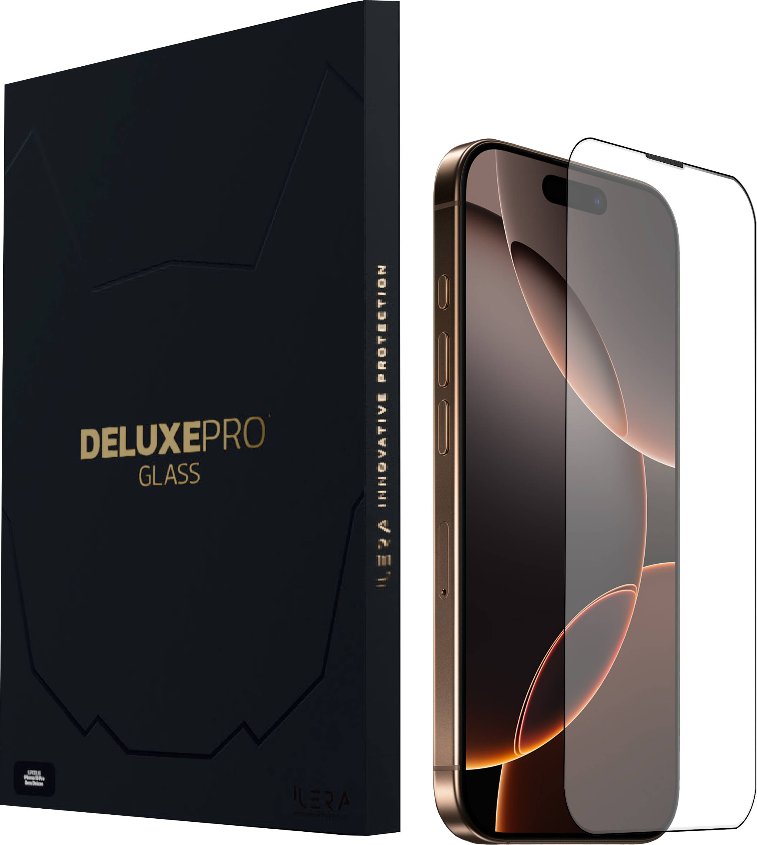 Защитное стекло для смартфона ILera Deluxe Frosted Glass iPhone 16 Pro (iLFrDL16PR) - Фото 1