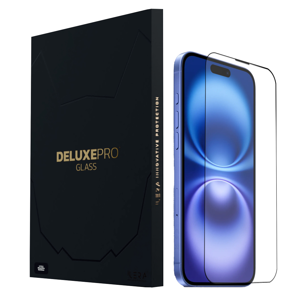 Защитное стекло для смартфона ILera DeLuxe Original Glass iPhone 16 Plus (iLFCDL16PL) - Фото 1