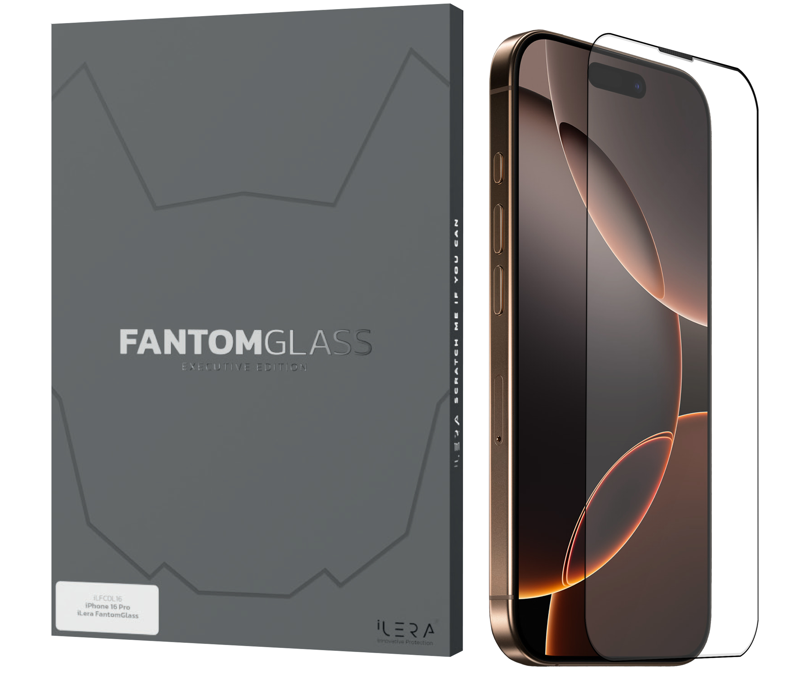 Защитное стекло для смартфона ILera Fantom Glass iPhone 16 Pro Max (iLFant16PrMx) - Фото 1