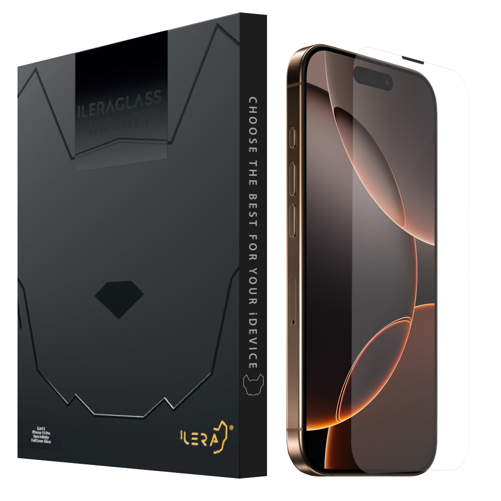 Защитное стекло для смартфона ILera Full Cover Glass Infinity iPhone 16 Pro Max (iLin16PrMx) - Фото 1