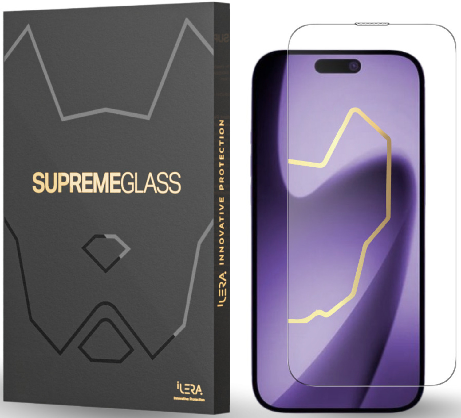 Защитное стекло для смартфона ILera Infinity 2.0 Glass for iPhone 17 (iLin17) - Фото 1