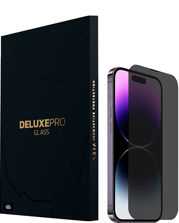 Защитное стекло для смартфона ILera DeLuxe Incognito FullCover Glass for iPhone 14 Pro Max (iLInDL14PrMx) - Фото 1