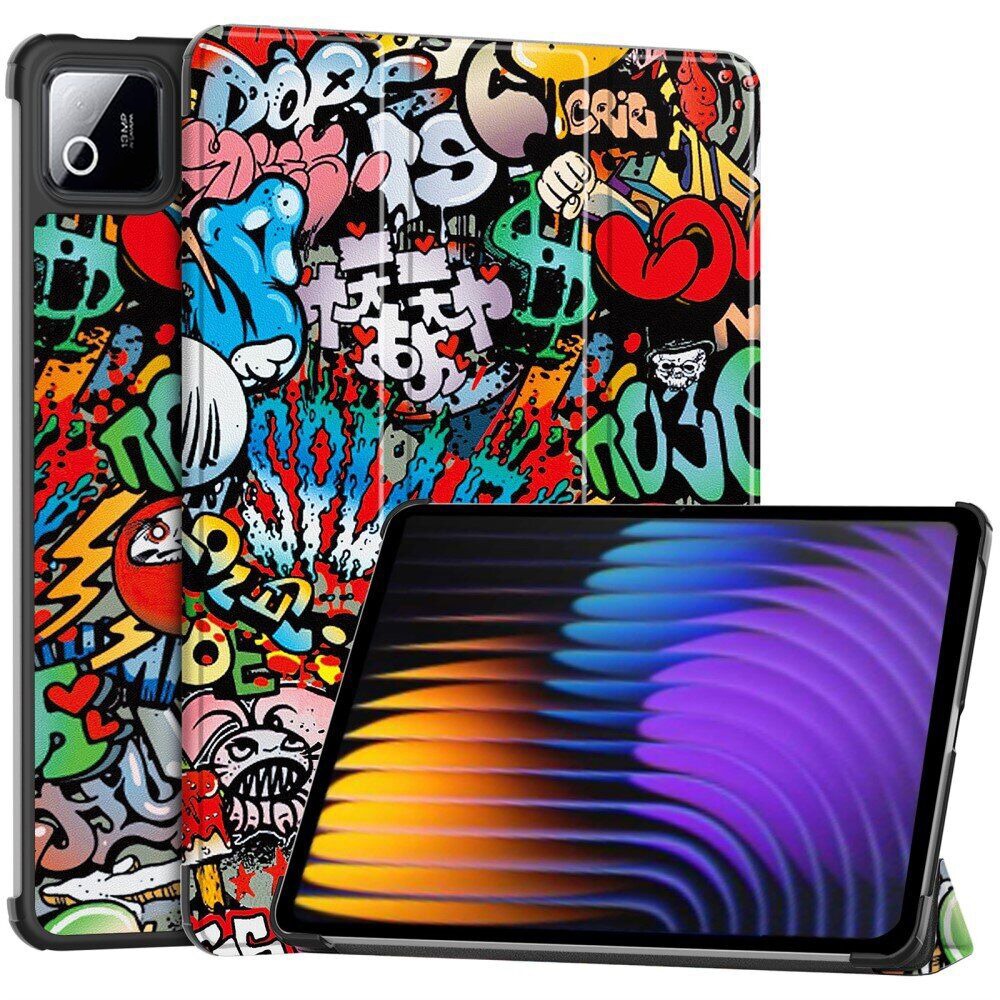Купити Чохол для планшета BeCover Smart Case for Xiaomi Pad 8 / 8 Pro 11.2" Graffiti (714586) - Фото 1 Чохол для планшета BeCover Smart Case for Xiaomi Pad 8 / 8 Pro 11.2" Graffiti (714586) - Фото 1