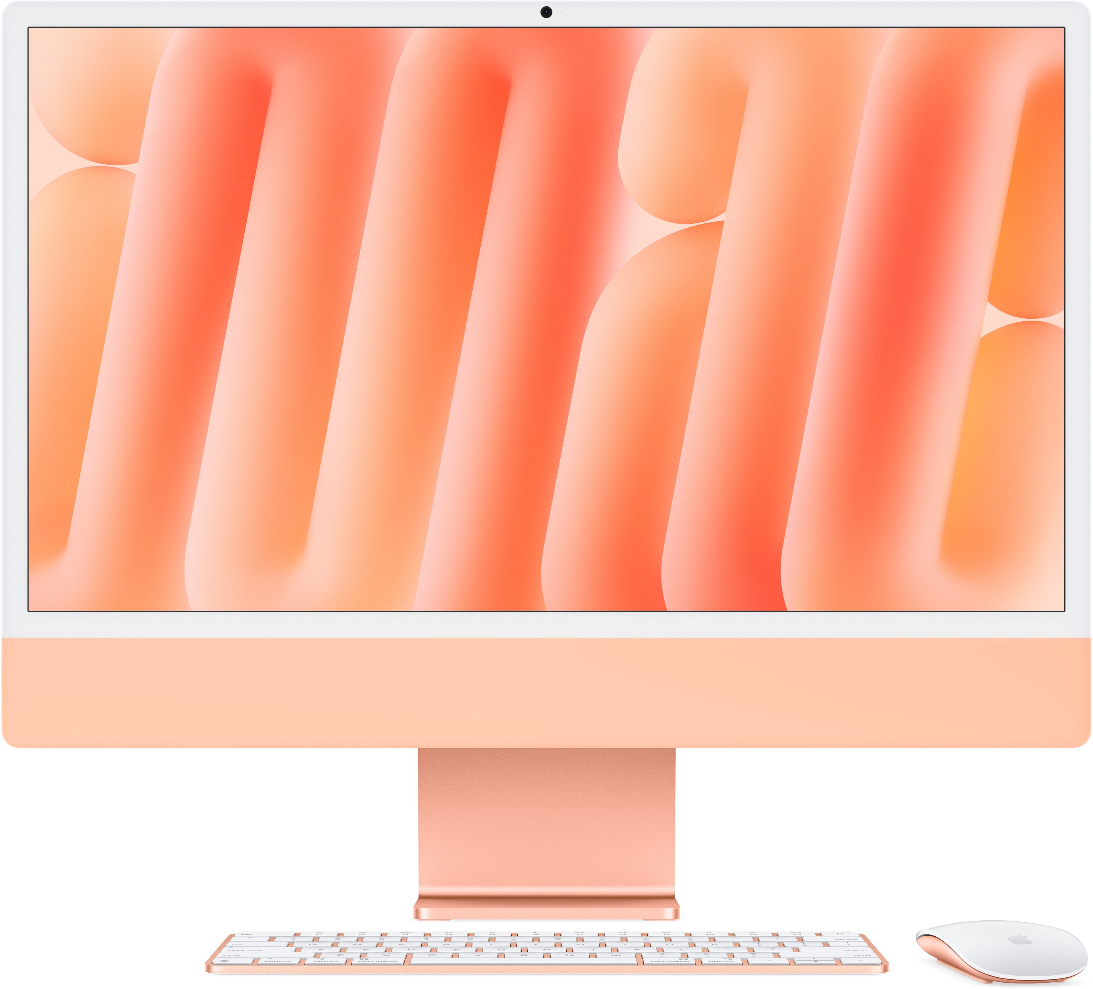 Компьютер-моноблок Apple iMac 24'' M4 Retina 4.5K 8-Core CPU 8-Core GPU 256GB Orange (2024) - Фото 1