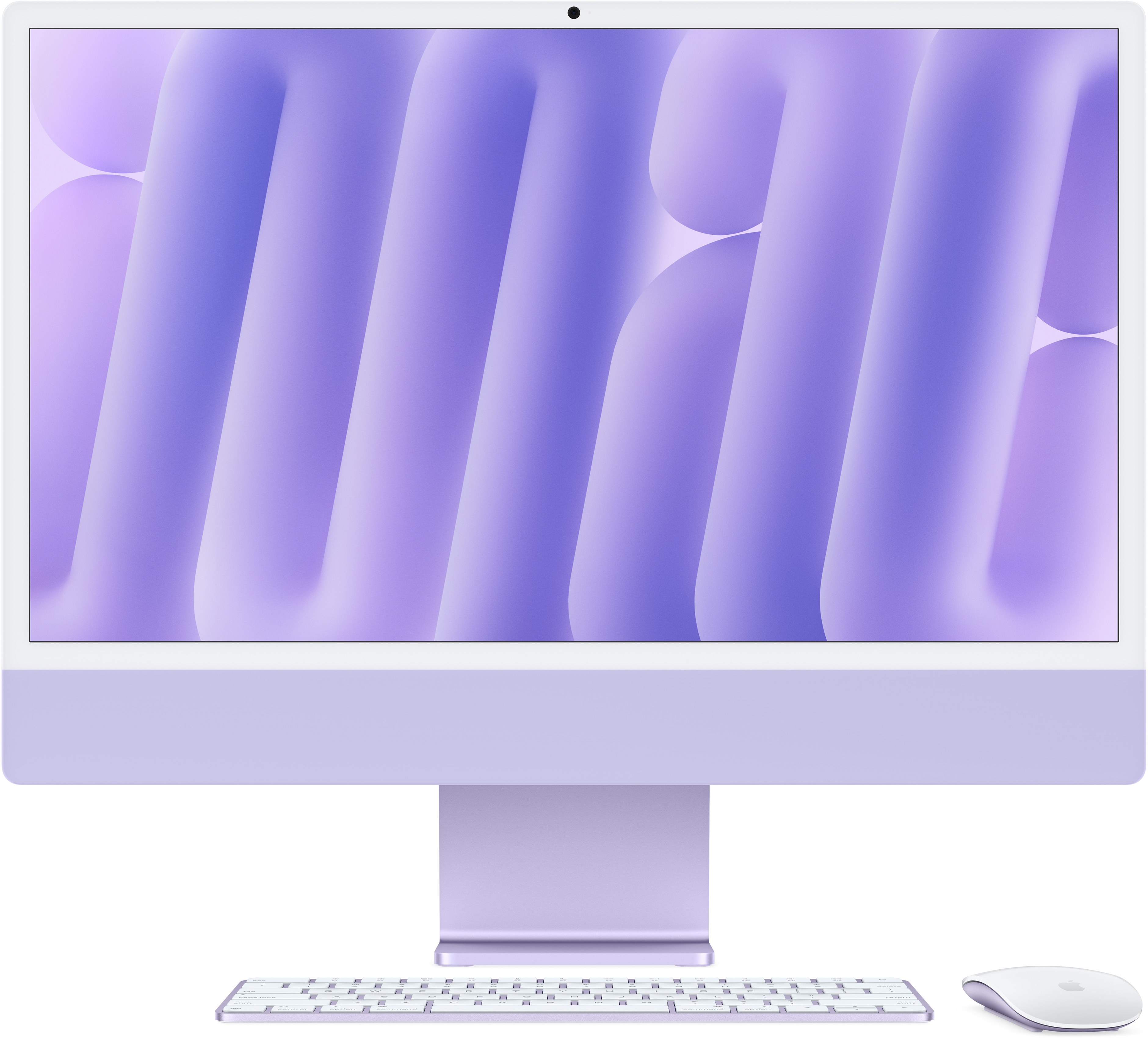 Компьютер-моноблок Apple iMac 24'' M4 Retina 4.5K 8-Core CPU 8-Core GPU 256GB Purple (2024) - Фото 1