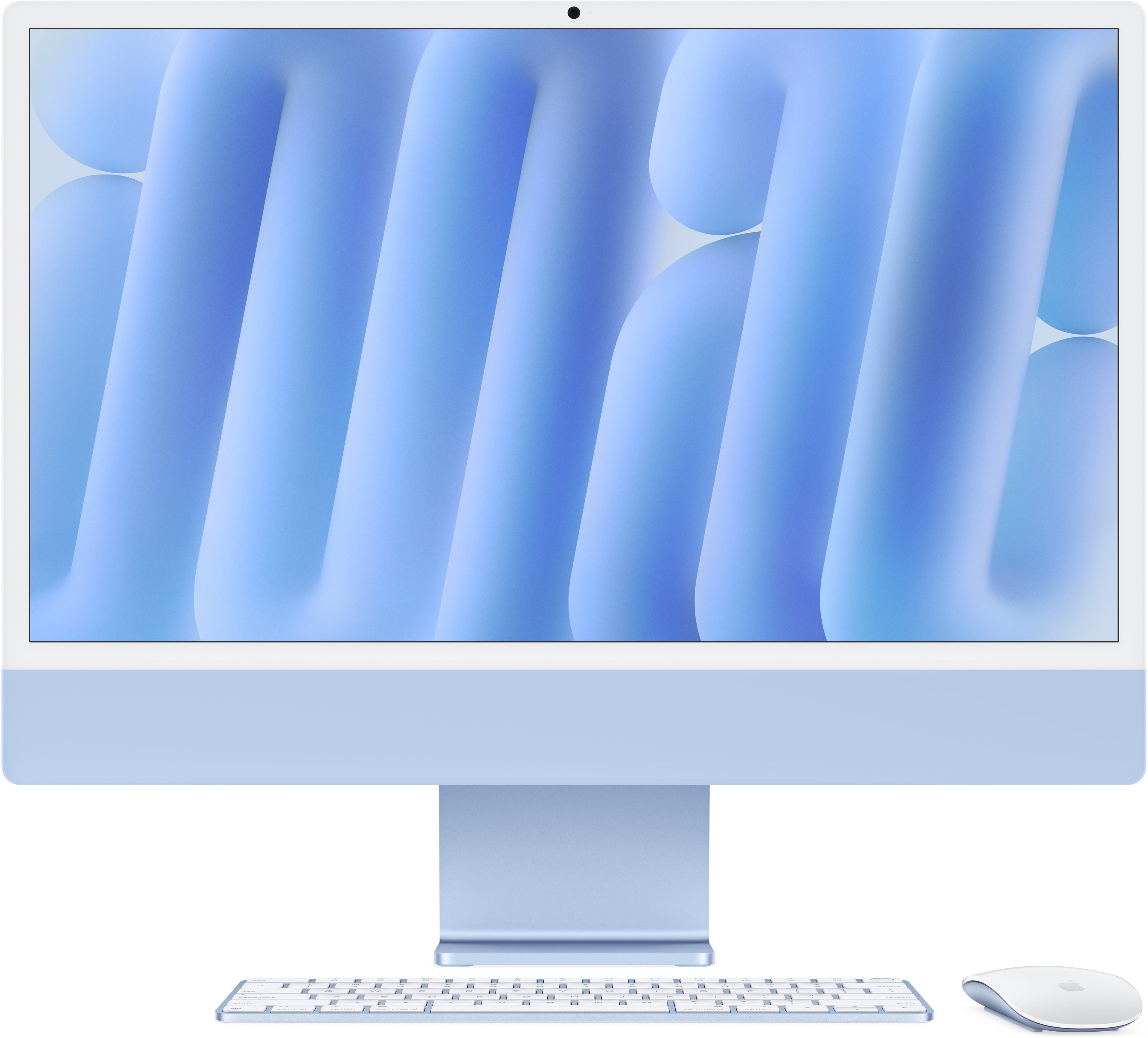 Компьютер-моноблок Apple iMac 24'' M4 A3137 Retina 4.5K 10-Core CPU 10-Core GPU 256GB Blue (MWV13) - Фото 1