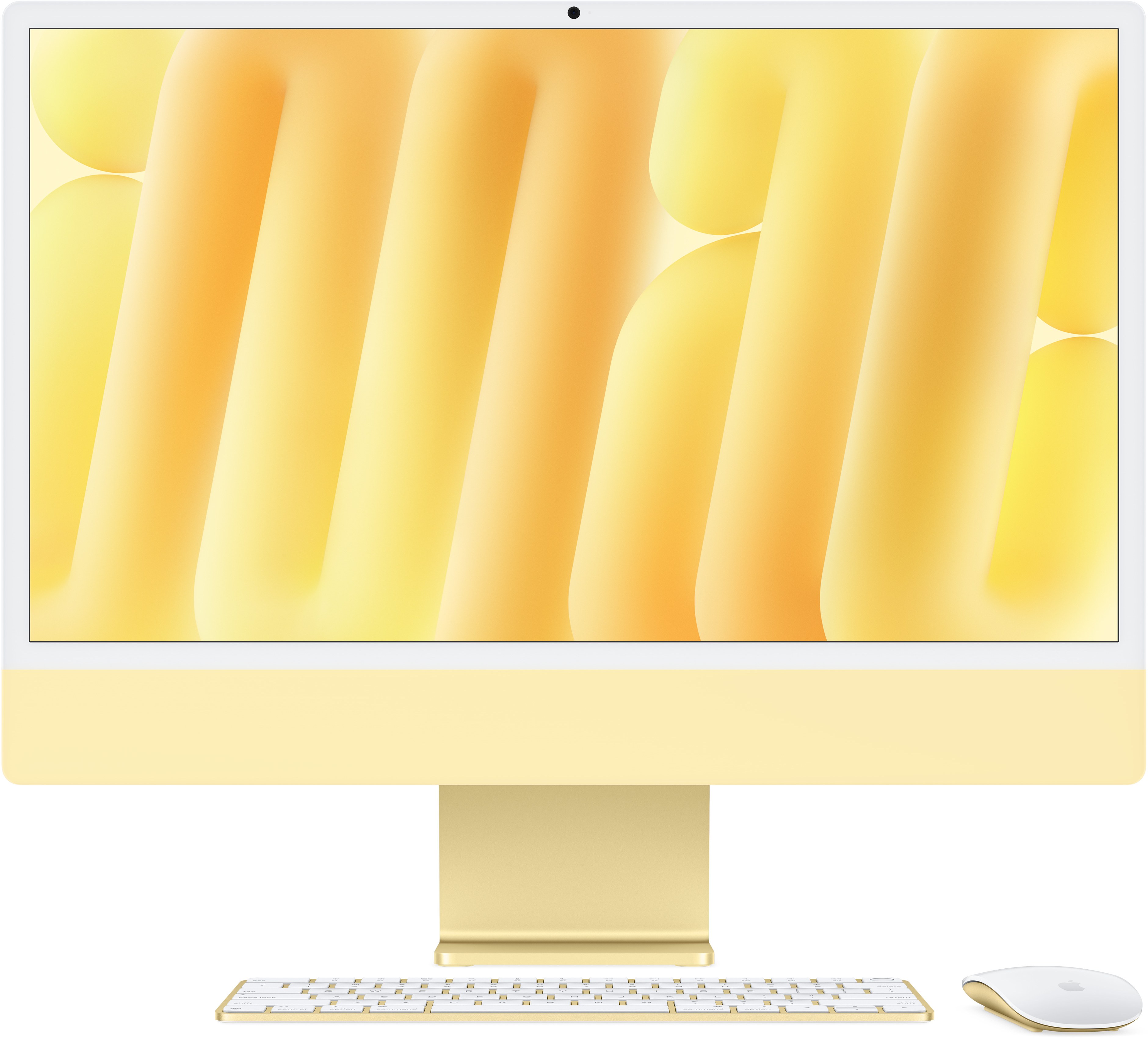 Компьютер-моноблок Apple iMac 24'' M4 Retina 4.5K 10-Core CPU 10-Core GPU 256GB Yellow (2024) - Фото 1