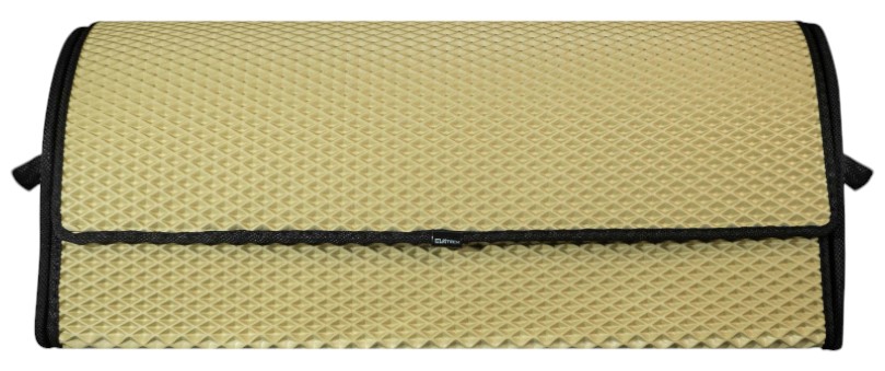 Сумка-органайзер в багажник EVAtech PRO L ромб бежевий кант чорний (BS13641OL3RIB) - Фото 1
