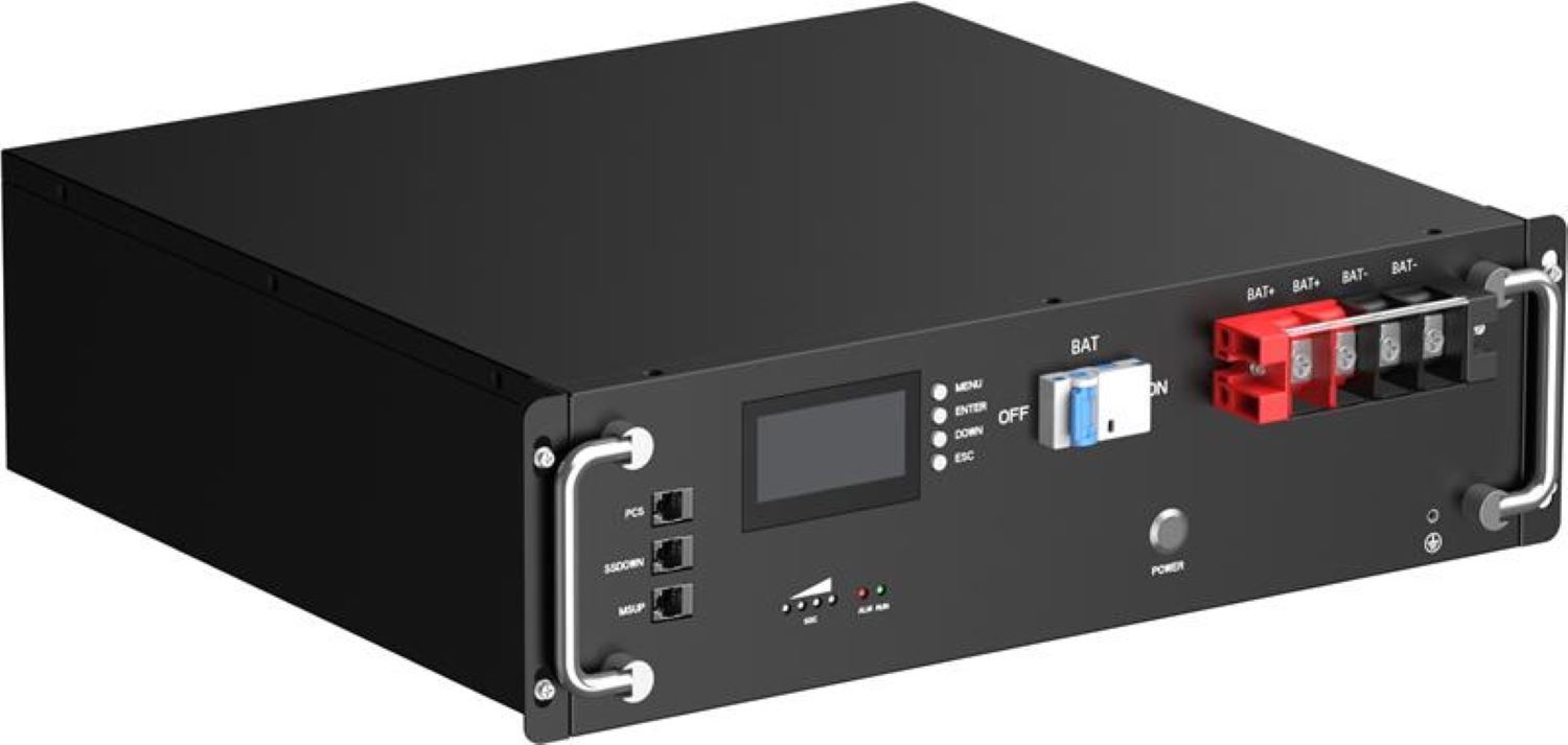 Дополнительная батарея для зарядной станции 2E PowerStation Kufa, 5120 Вт/час, 51.2В, 100А (2E-ESS-EBK-5) - Фото 1
