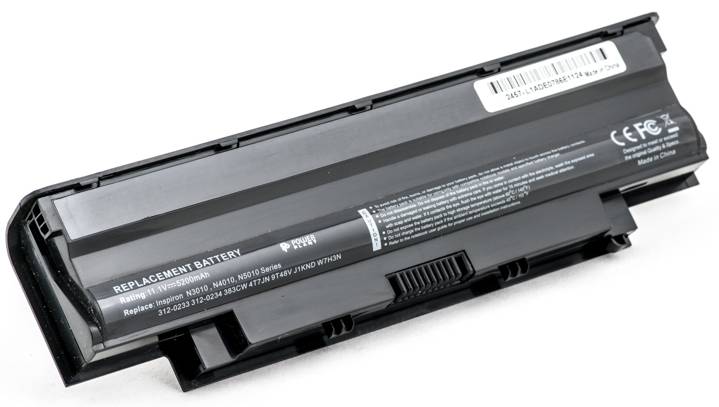 Аккумулятор для ноутбука PowerPlant DELL Inspiron 13R (04YRJH, DE N4010 3S2P) 11.1V 5200mAh (NB00000037) - Фото 1