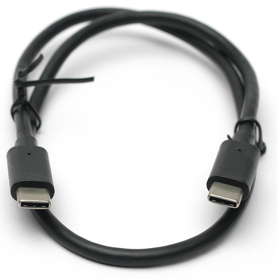 Кабель синхронизации данных PowerPlant USB 3.0 Type-C - Type-C 0.5m (KD00AS1255) - Фото 1