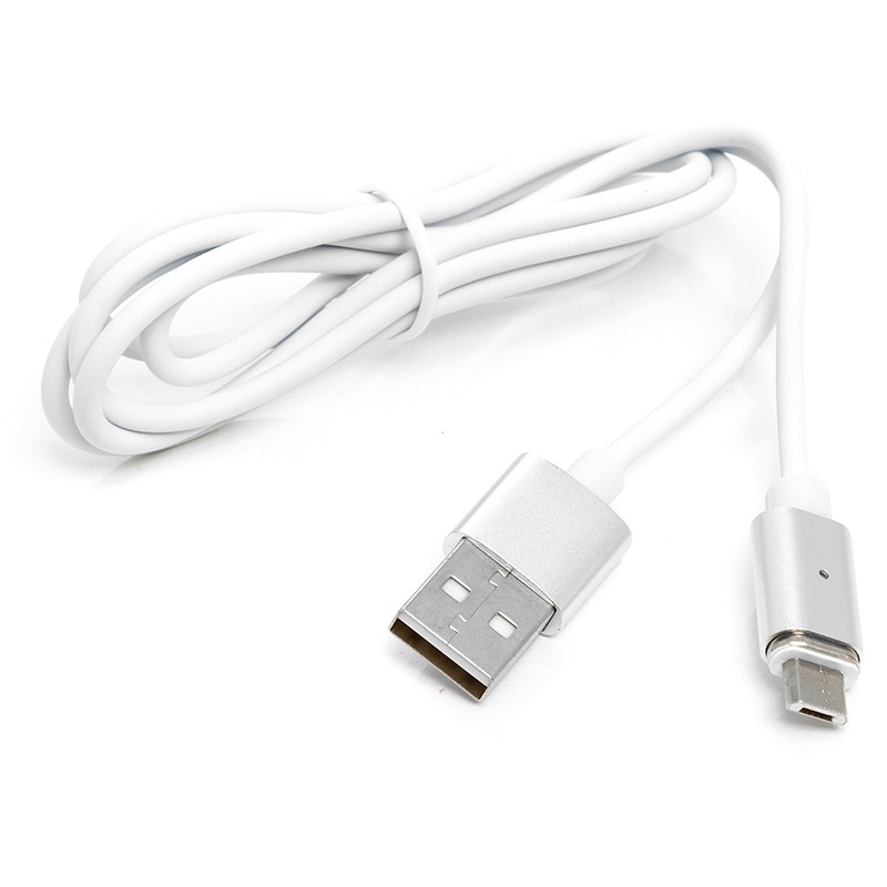 Кабель PowerPlant Magnetic USB 2.0 AM - Micro 1m (DV00DV4060) - Фото 1