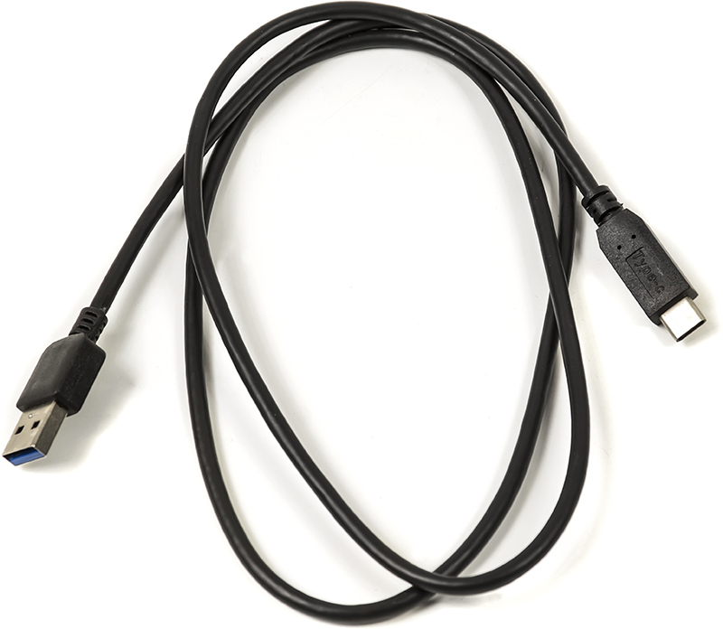 Кабель синхронизации данных PowerPlant USB 3.0 Type-C - USB 1m (CA910816) - Фото 1