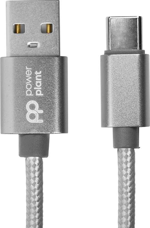 Кабель синхронизации данных PowerPlant USB-C to USB 1m (CA912346) - Фото 1