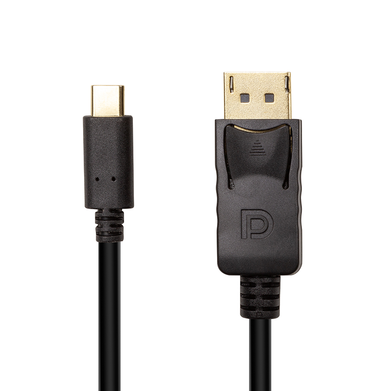 Кабель синхронизации данных PowerPlant USB Type-C 3.1 Thunderbolt 3 (M) - DisplayPort (M) 3m (CA912544) - Фото 1