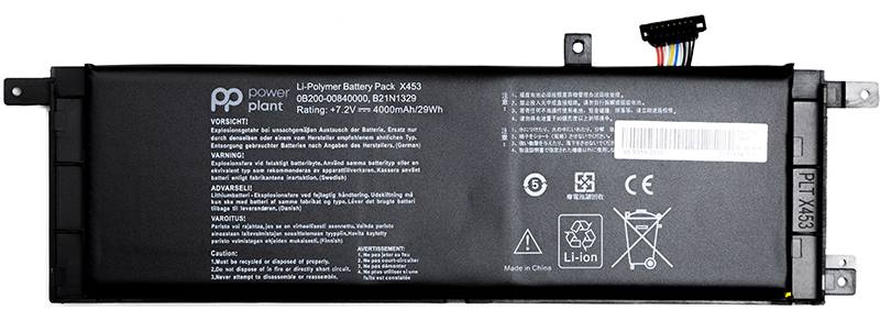Аккумулятор для ноутбука PowerPlant Asus D553M 7.4V 30Wh (NB430772) - Фото 1