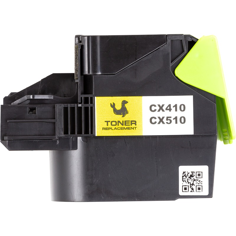 Картридж для лазерних принтерів/БФП PowerPlant Lexmark CX310/CX410/CX510 YL (PP-TFL276Y) - Фото 1