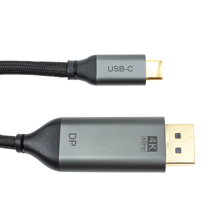Кабель синхронизации данных Cabletime USB-C - DisplayPort 4K Ultra HD 1.8 m V1.2 (CA913305) - Фото 1