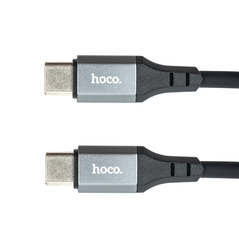 Кабель синхронизации данных PowerPlant X92 Honest 60W Type-C - Type-C 3m (CA913930) - Фото 1
