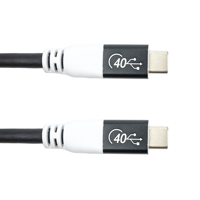 Кабель синхронизации данных San Guan USB 4 Gen 3 Type-C - Type-C PD100W 3m (CA914135) - Фото 1