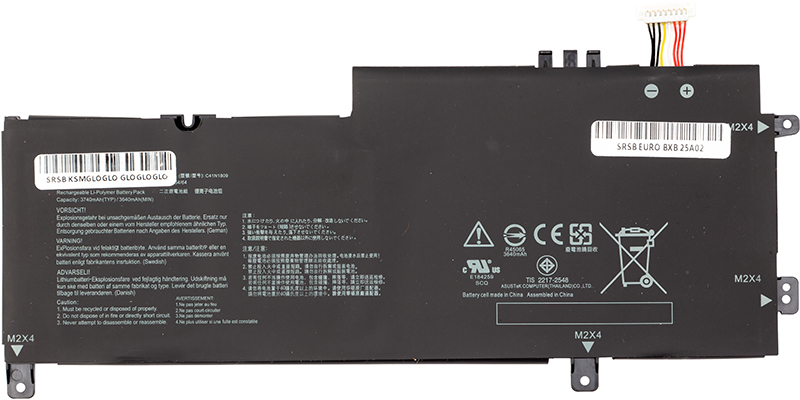 Акумулятор для ноутбука Asus Zenbook Flip 15 UX562FD 15.4V 3740mAh (C41N1809) (original) (NB432219) - Фото 1