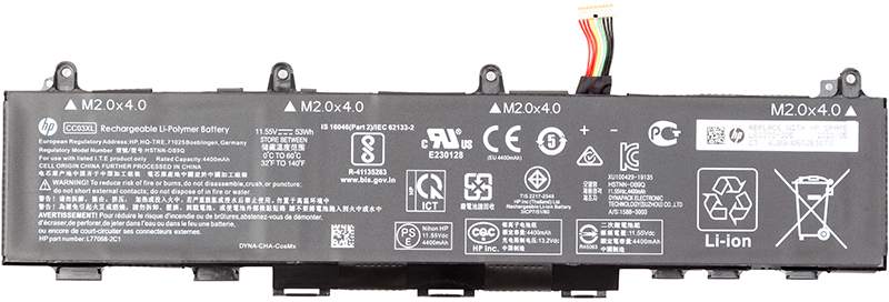 Аккумулятор для ноутбука HP EliteBook 830 G7 (CC03XL) 11.55V 4400mAh (original) (NB462292) - Фото 1
