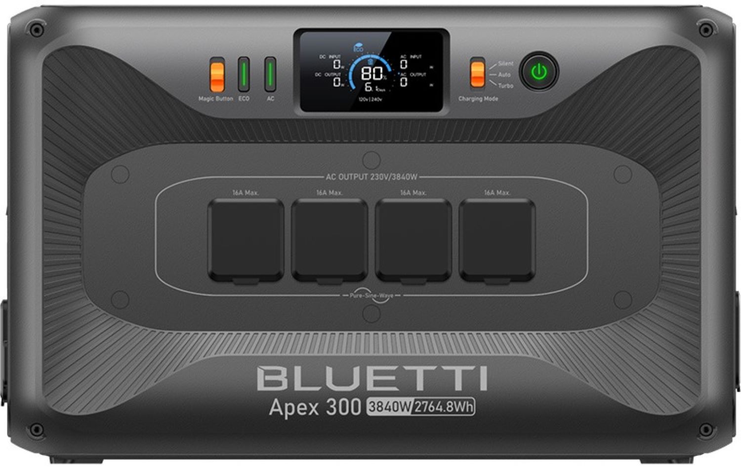 Зарядна станція універсальна Bluetti Apex 300 2700Wh 750000mAh 3800W (PB931453) - Фото 1